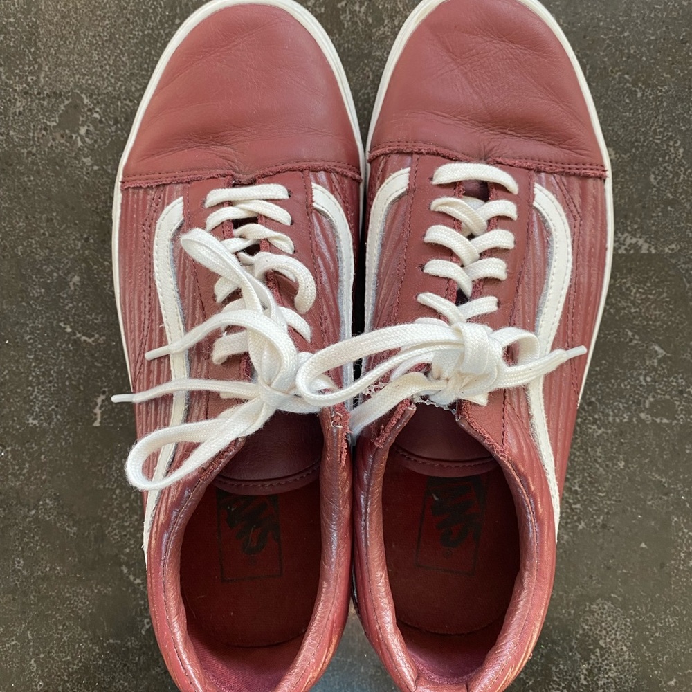 Vans Old Skool Leather Oxblood